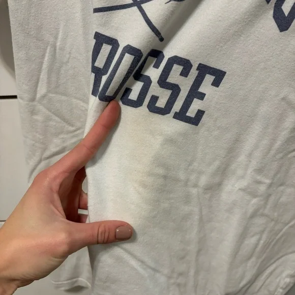 Abercrombie Boyfriend Tee Los Angeles Lacrosse - Picture 5 of 6